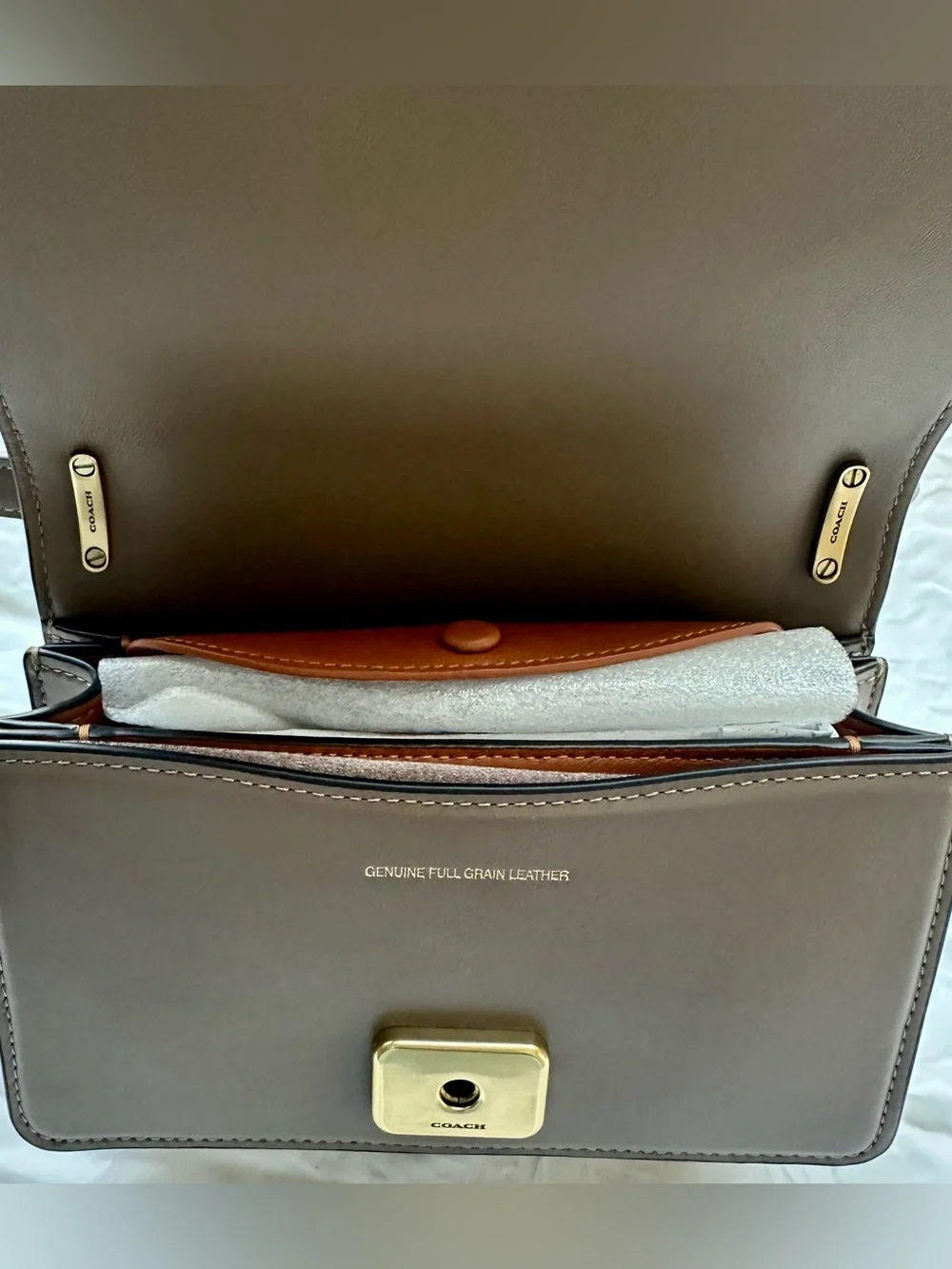 Coach Bandit Crossbody Dark Stone